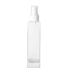 Empty Clear 30Ml 60Ml 100Ml 150Ml 200Ml 250Ml Plastic PET Square Cosmetic Bottle Packaging With Mist Spray Pump